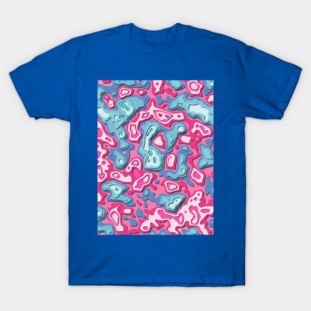 Abstract - Paper Cutout pattern T-Shirt by Designoholic